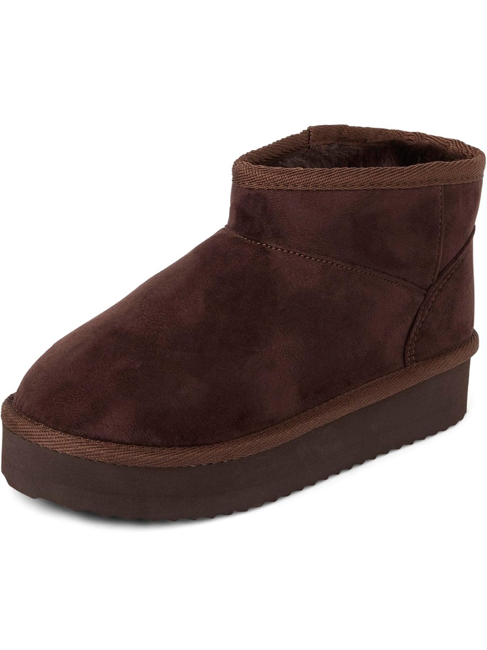 The Children's Place Brown Faux-Suede Ankle Bootie